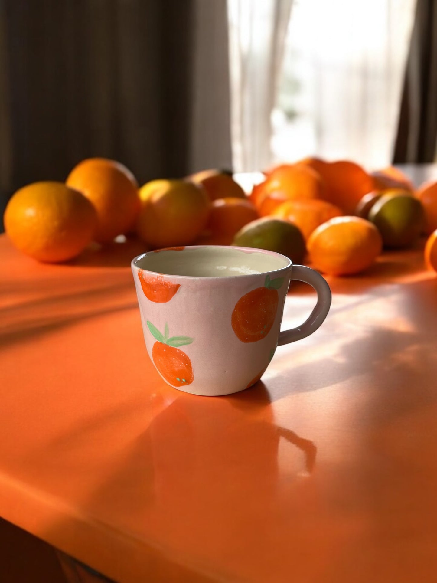 Tasse orangen