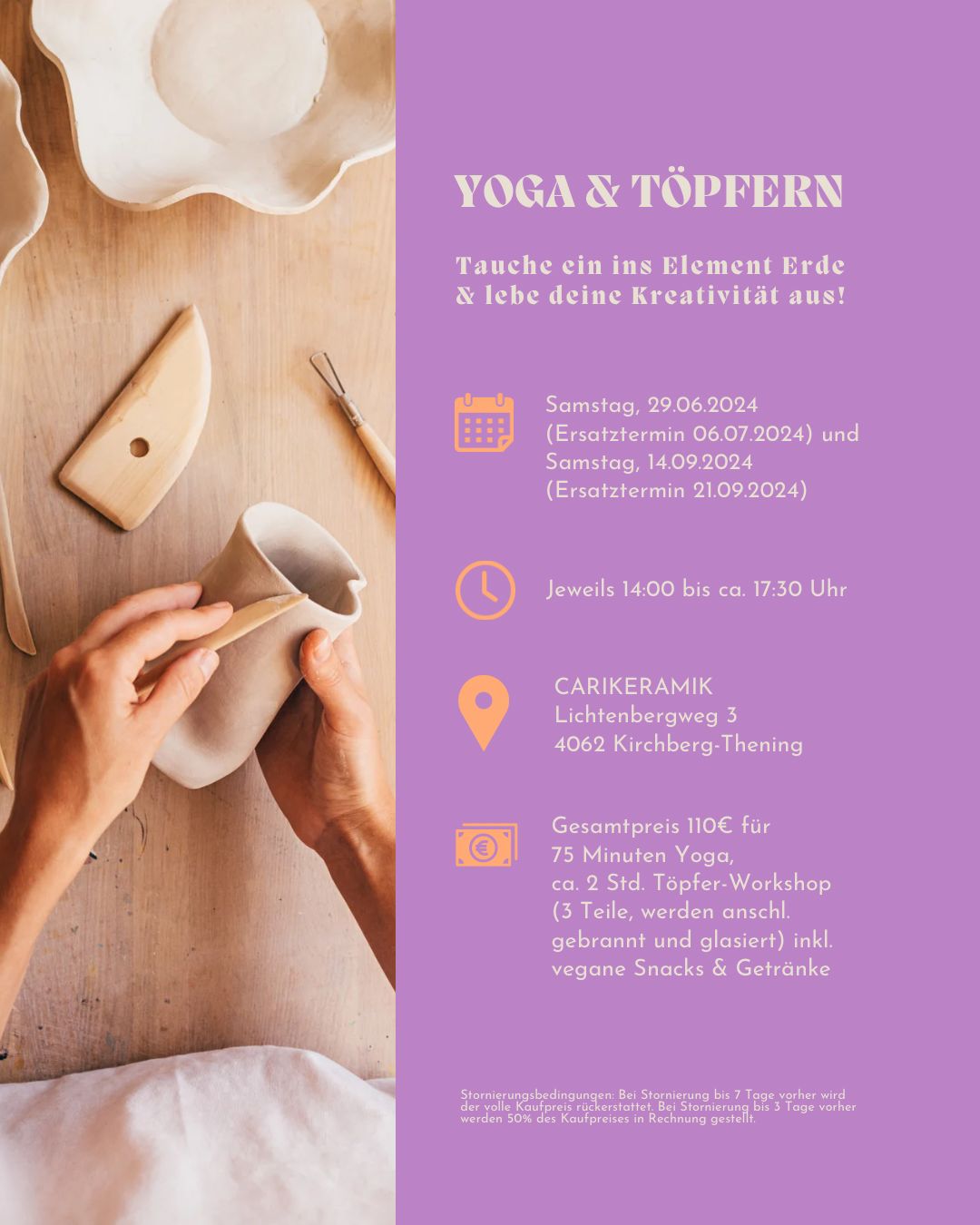 SommerWorkshop YOGA&TÖPFERN