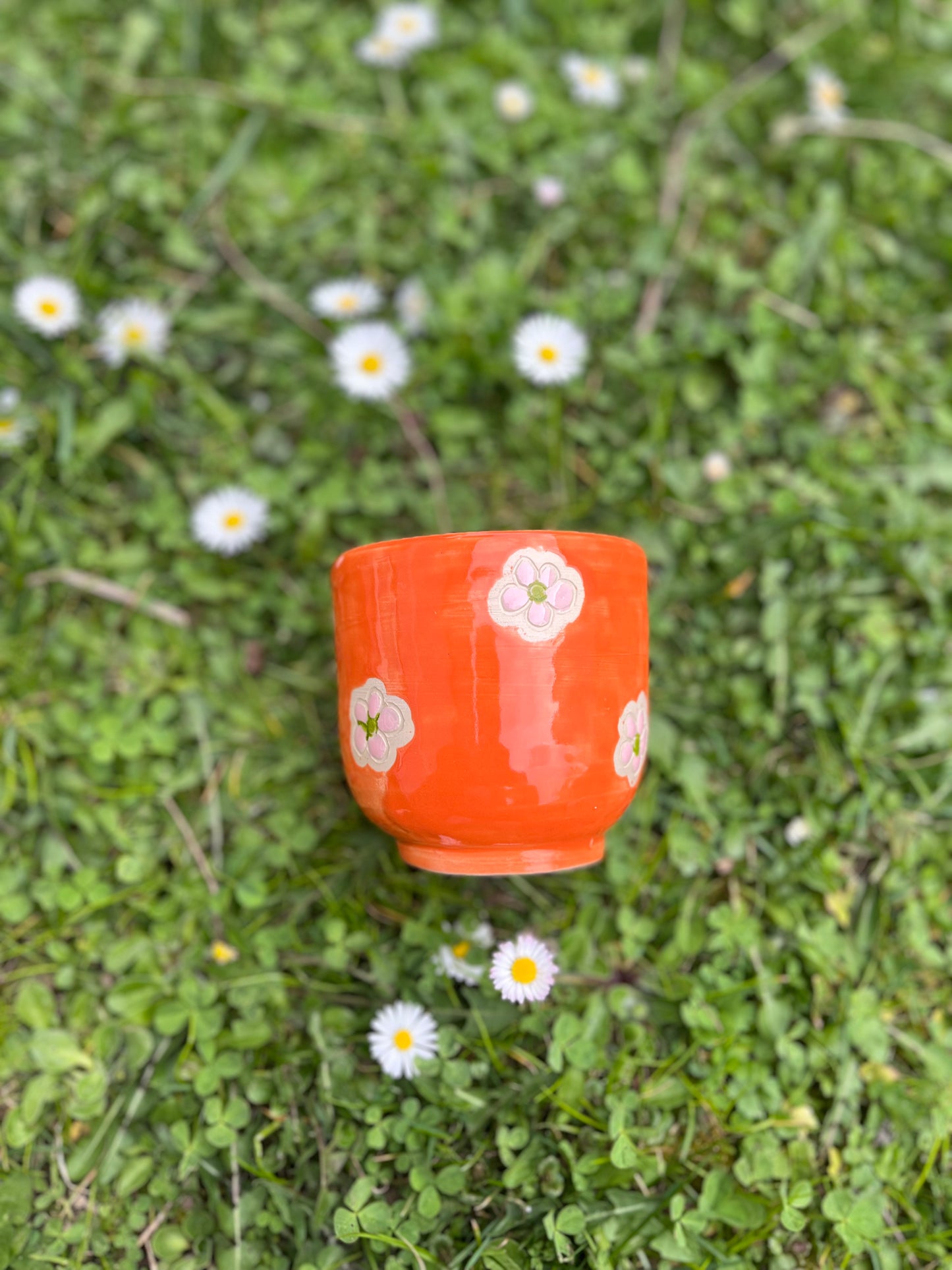 Becher Blumen
